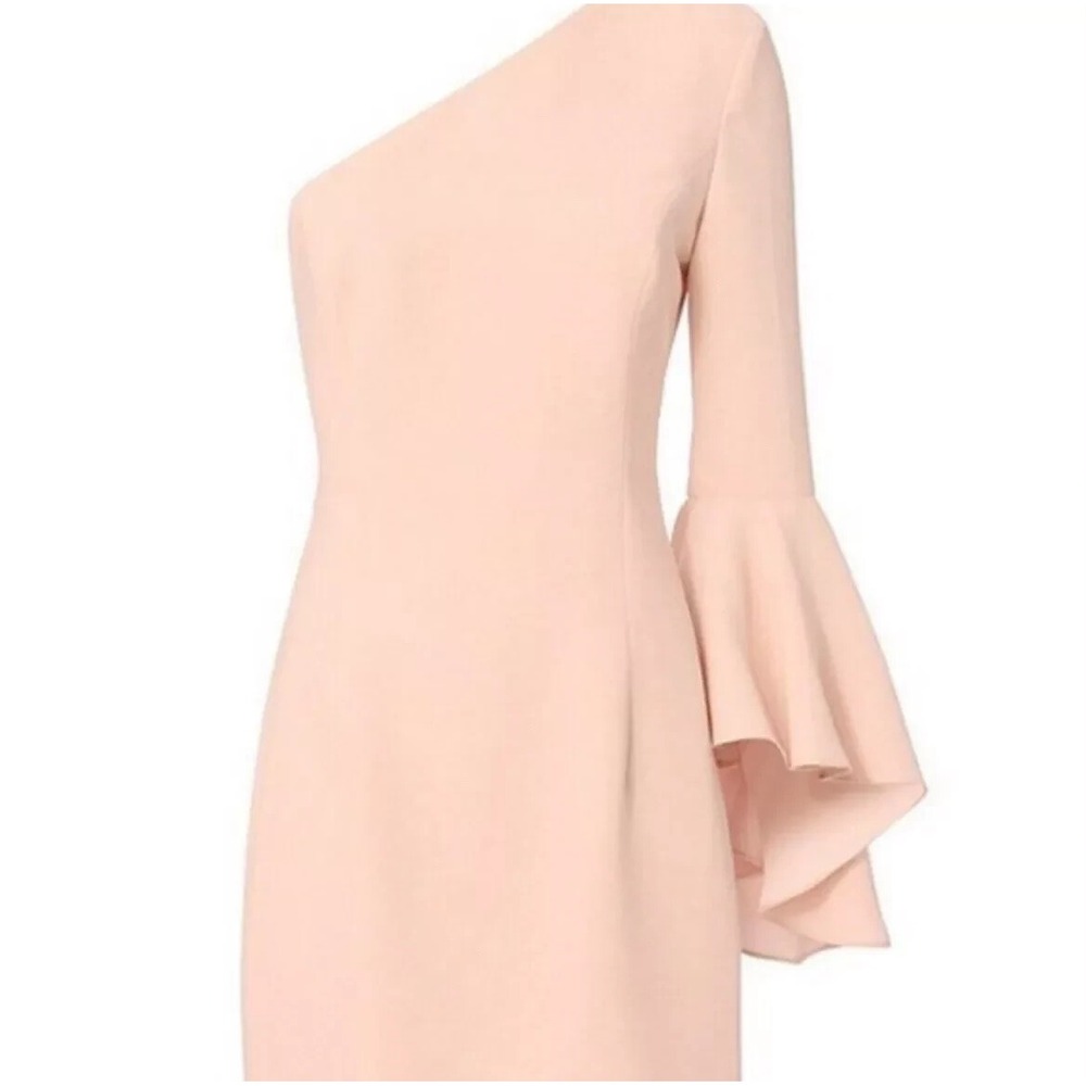 Intermix Blush Powder‎ Pink Aleen One Shoulder Mini Dress Sz. Small NWT Romantic